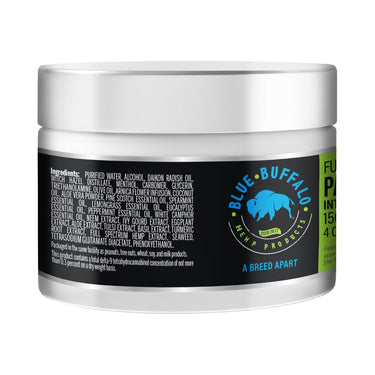 CBD Pain Relief Cream:  INTENSIVE Formula | 4oz | 1500mg Hemp Oil extract